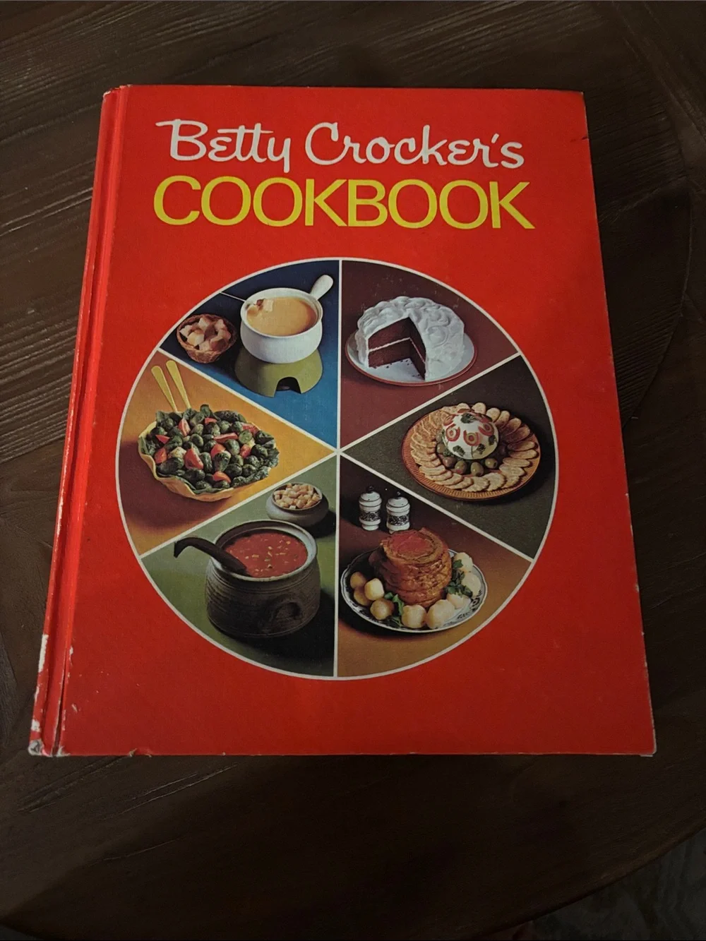 Betty Crocker's Cookbook 1969 First Printing Red Hardcover Pie Cover Vintage